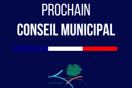 Prochain Conseil municipal – Lundi 31 Mars 2025