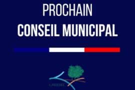 Prochain Conseil municipal – Lundi 3 Mars à 19h
