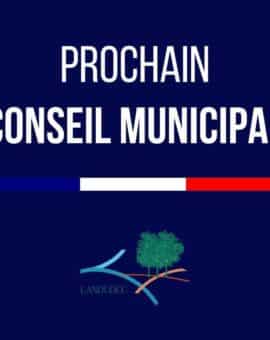 Prochain Conseil municipal – Lundi 3 Mars à 19h