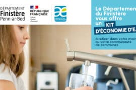 Le Département vous offre un kit d’économie d’eau !