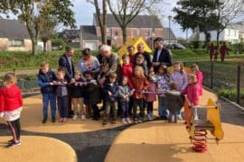 INAUGURATION DE L’AIRE DE JEUX