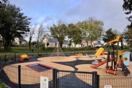 Nouvelle aire de jeux à Landudec !