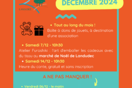 Programme culturel – Décembre 2024