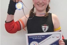 Marie, notre jeune championne, nous donne de ses nouvelles…