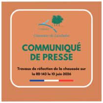 COMUNIQUE DE PRESSE